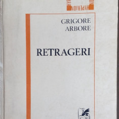 GRIGORE ARBORE - RETRAGERI (VERSURI, SERIA HYPERION - 1982) [fara fila de titlu]
