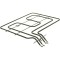 SET CAPACE ROTI 15` NEGRE CU INEL CROMAT ROYAL 78572