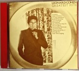 Leonard Cohen &lrm;&ndash; Greatest Hits NM / NM cd muzica pop rock Columbia Europa