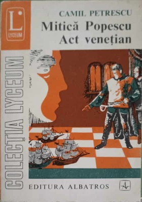 MITICA POPESCU. ACT VENETIAN-CAMIL PETRESCU-117587 foto