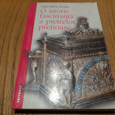 O ISTORIE FASCINANTA A PIETRELOR PRETIOASE - Galia Maria Gruder - 2004, 438 p.