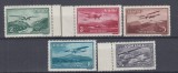 ROMANIA 1931 LP 94 VEDERI POSTA AERIANA SERIE MNH, Nestampilat