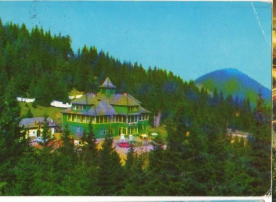 CPI B 11390 CARTE POSTALA - MASIVUL RARAU. CABANA RARAU foto