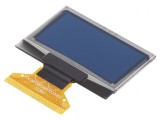 Afișaj OLED Grafic 1,28&quot; 128x64 Galben