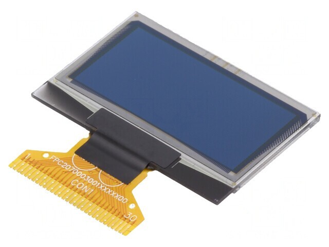 Afișaj OLED Grafic 1,28&quot; 128x64 Galben