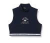 Maiou crop top pentru femei Emporio Armani Iconic Stretch Cotton, bleumarin, XL - OUTLET