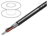Cablu ecranat 1x2x18AWG PVC 300V 152m