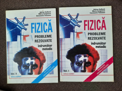 Adrian Galbura - Fizica. Probleme rezolvate. Indrumator metodic (2 volume) foto