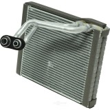 Evaporator aer conditionat Fiat 500L, 2012- motor 1.4, 1.4 Multiair Turbo, benzina, full aluminiu brazat, 265x210x38 mm, iesire 11, 7 mm, intrare 14,