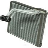 Evaporator aer conditionat Fiat 500L, 2012- motor 1.4, 1.4 Multiair Turbo, benzina, full aluminiu brazat, 265x210x38 mm, iesire 11, 7 mm, intrare 14,, Rapid