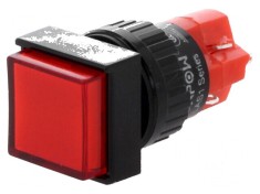 Comutator Poz 2 SPDT 3A/250VAC ON-(ON) cu acţionare prin apăsare