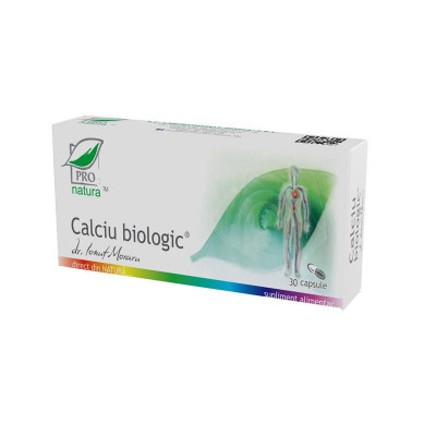 Calciu Biologic Medica 30cps foto