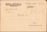 A1480 Banca Centrală pentru Industrie și Comerț Cluj, sucursala Turda, plic cu antet, perioada interbelică