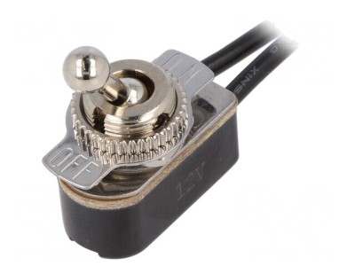 Comutator Basculant ON-OFF 3A 250V &amp;Oslash;12,2mm foto