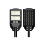 Proiector solar 100W, 6400K, IP65, cu senzor miscare si baterie LiFePO4
