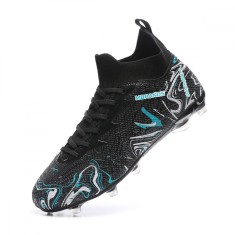 Ghete de fotbal MBrands, 8.3 cu glezna crampoane, culoare negru 36