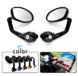 Oglinzi moto/scuter/ATV cu prindere pe ghidon , culoare rosu