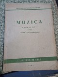Muzica, manual unic pentru clasa a VI-a elementara