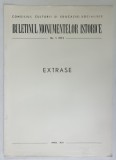 BULETINUL MONUMENTELOR ISTORICE , NR. 1 : ICOANE DE LA MIJLOCUL SECOLULUI AL XVII - LEA DIN BISERICA STELEA - TARGOVISTE de AL. EFREMOV , 1973, DEDI