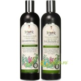 Pachet Sampon si Balsam Siberian Regenerant cu Extract de Propolis si Mesteacan nr.2 550ml + 550ml