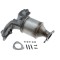 Catalizator Opel Astra G 1.6 2002-, Astra H 1.6 2004-, Zafira A 1.6 2003-, NTY KAT-PL-000