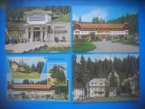 HOPCT LOT 3845 -IP- 4 CARTI POSTALE-BORSEC -JUD HARGHITA-CIRCULATE, Circulata, Printata