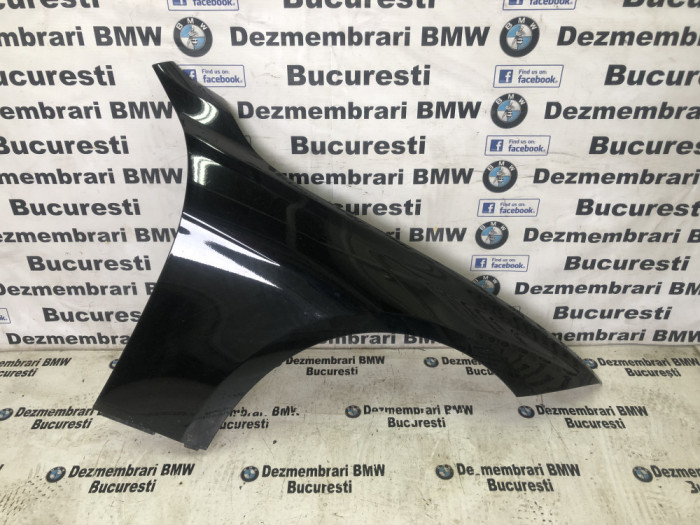 Aripa dreapta fata neagra BMW F30,F31