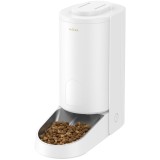 Dispenser Automat de Hrana pentru animale Mova PF10 Pro, 3.4 L, Alb