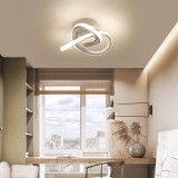 Cumpara ieftin Lustra LED, 40W, alb, 3000K/4000K/6000K