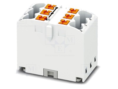 Conector de șine 24A, 450V, push-in foto