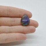 Cabochon labradorit albastru 21x16x7mm c15, Stonemania Bijou