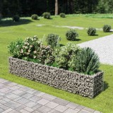 Strat &icirc;nălțat gabion, 270 x 50 x 50 cm, oțel galvanizat