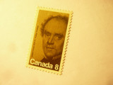 Serie 1 val. Canada 1973 - Personalitati -100 Ani - Poet J. Howe