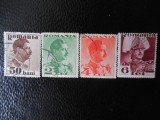 Romania-Carol cu Posta-serie completa-stampilate