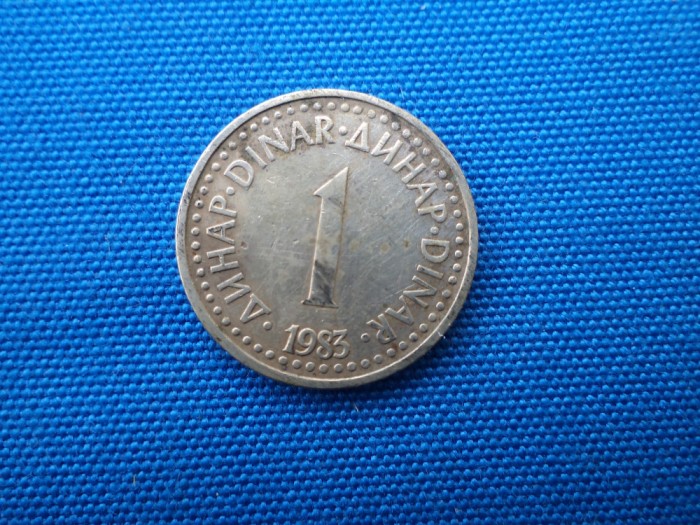 1 DINAR 1983 JUGOSLAVIA