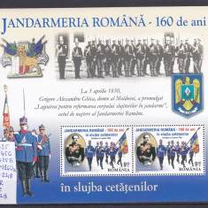 2010 Jandarmeria Romana Bl. 465 LP 1860a MNH