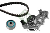 Kit distributie + pompa apa Renault Clio I (B/C57 5/357) 90-99; Clio II (BB) 98-16; Kangoo (KC0) 97-; motor 1.2, 1.0, INA