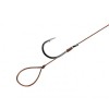 Montură feeder Delphin Proxi Loop, 6 buc/set, lungime 8 cm, grosime 0.10 mm, marime carlig 8