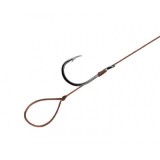 Montură feeder Delphin Proxi Loop, 6 buc/set, lungime 8 cm, grosime 0.10 mm, marime carlig 8