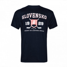 Echipa națională de hochei tricou de bărbați Slovakia 1929 navy - XL