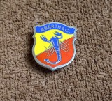 Insigna (Rara cu talpa) Auto - ABARTH&amp;C - Emblema FIAT 500 600