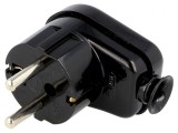 Conector de Alimentare AC Tată 230VAC 16A Negru