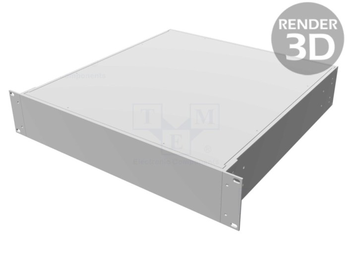 Carcasă rack 19" 2U