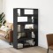 vidaXL Bibliotecă, negru, 100x33x156,5 cm, lemn prelucrat 3309340
