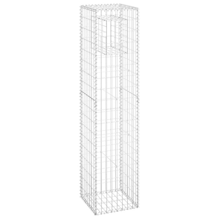 Stalp tip cos gabion, 40x40x180 cm, fier