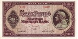 Ungaria 100 Pengo 1945 P-111 Seria 040617