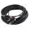 Cablu jack 3,5mm tata - 2 x RCA tata, 10m, Cabletech - 401831