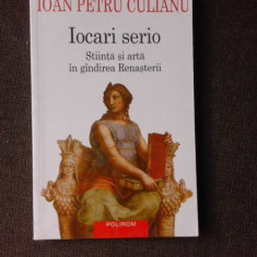 IOCARI SERIO, STIINTA SI ARTA IN GANDIREA RENASTERII- IOAN PETRU CULIANU