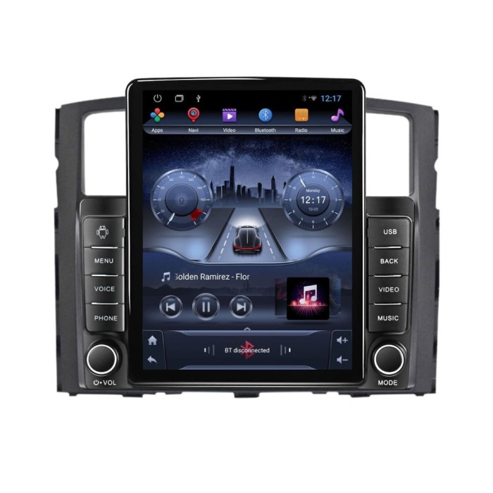 Navigatie dedicata cu Android Mitsubishi Pajero IV 2006 - 2018, 2GB RAM, Radio