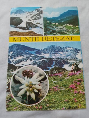 Carte postalamuntii retezat foto